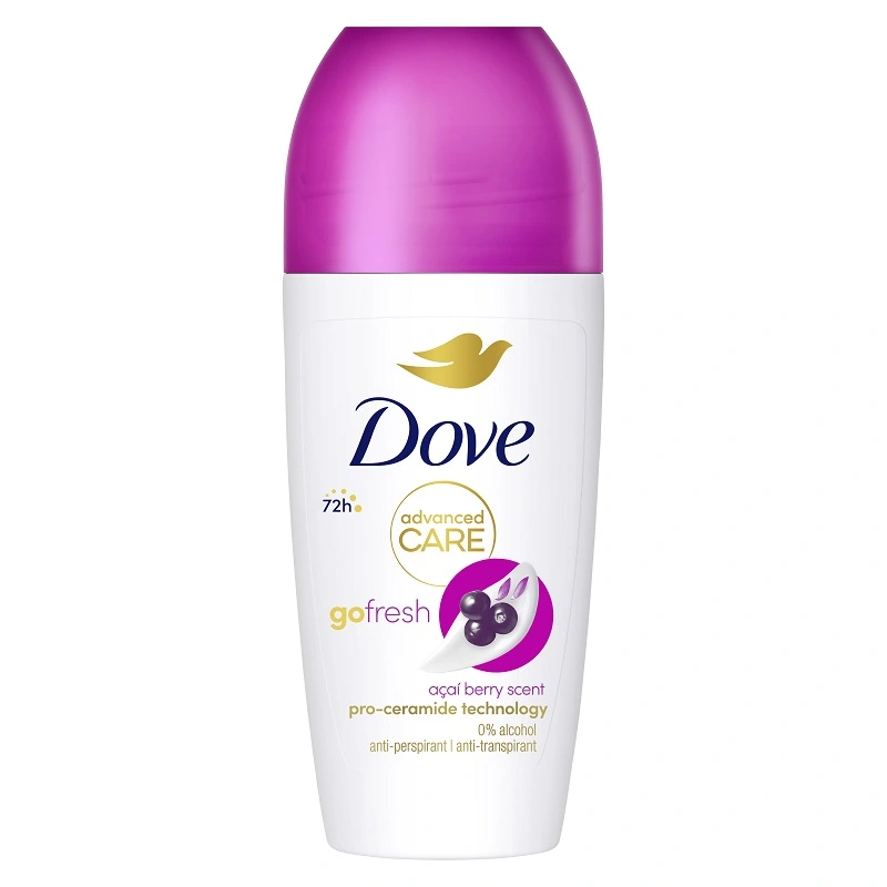 Антиперспірант Ягоди асаї та водяна лілія Go fresh Dove, 50 мл