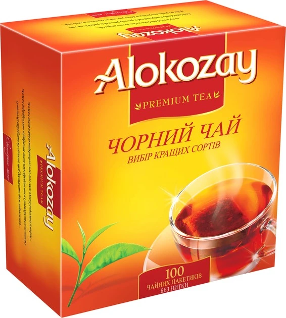 Чай чорний дрібний байховий Premium Alokozay к/у 100*2г