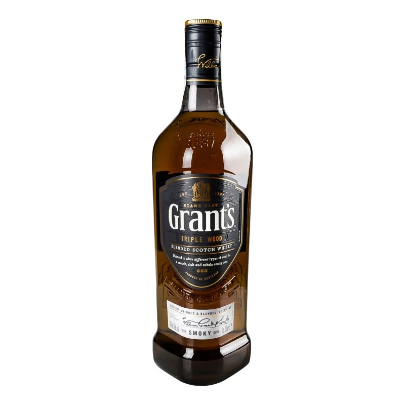 Віскі Triple Wood Smoky Grants, 0.7 л