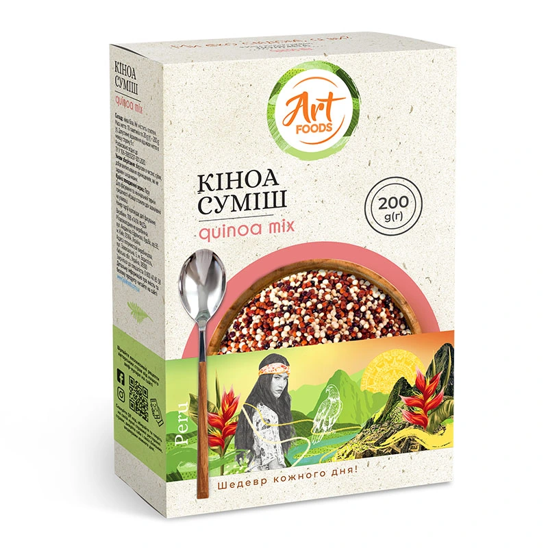 Крупа кiноа суміш Art Foods, 200 г