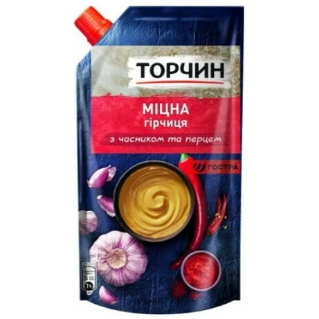 Гірчиця міцна Торчин, 130 г