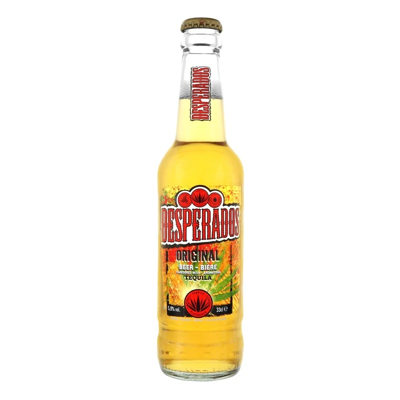 Пиво спеціальне з ароматом текіли Original Desperados, 0.33 л