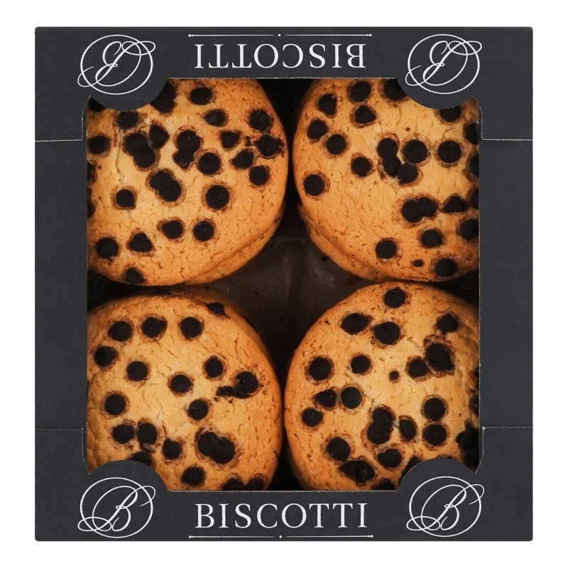 Печиво Американське зі шматочками глазурі Biscotti, 400 г
