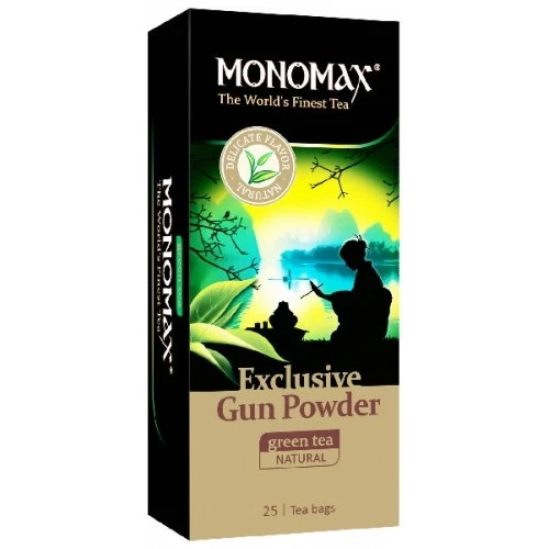 Чай пакетований зелений Exclusive Monomax, 25 шт/уп.
