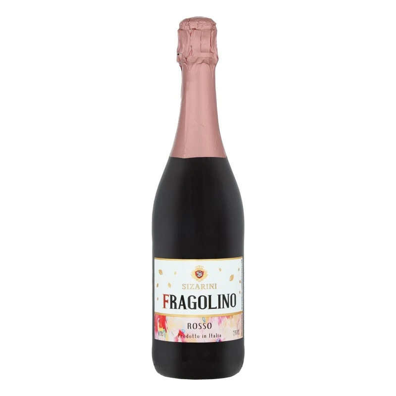 Вино ігристе червоне солодке Fragolino Sizarini, 0.75 л