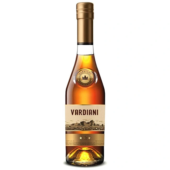 Коньяк 3 зірки Vardiani, 0.5 л
