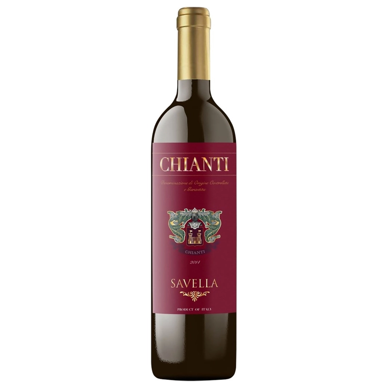 Вино червоне сухе Chianti Savella, 0.75 л