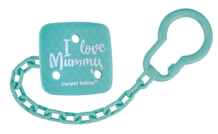 Ланцюжок до пустушки I Love Mummy Canpol Babies, шт