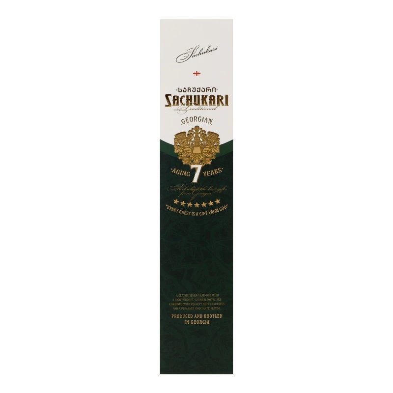 Бренді 7 років грузинський Sachukari, 0.5 л