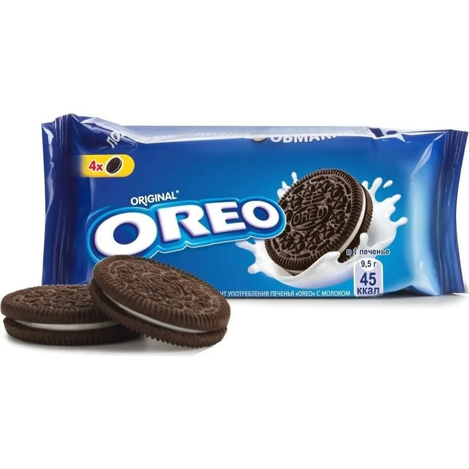 Печиво з какао та ванільною начинкою Original Oreo, 38 г