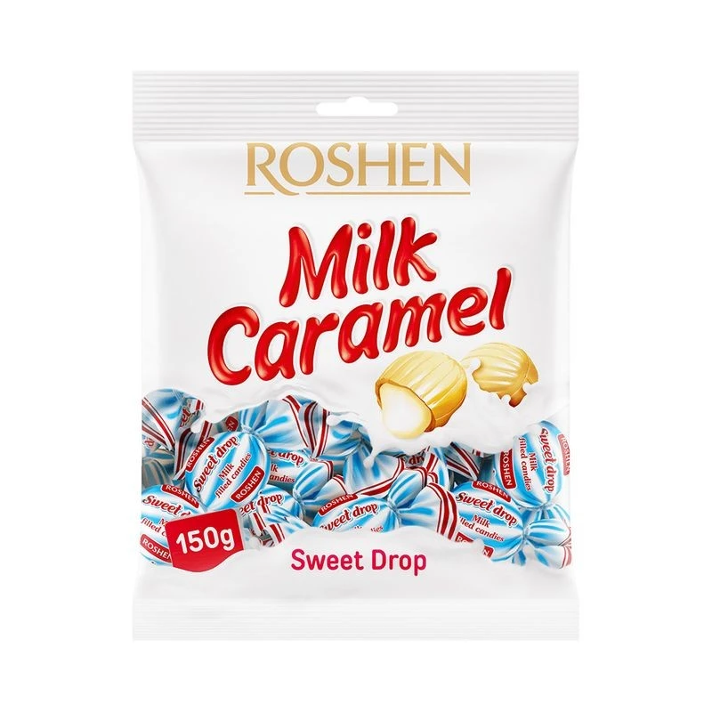 Карамель Молочна крапля Roshen, 150 г