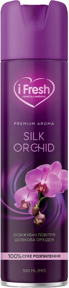 Освіжувач повітря premium aroma silk orchid !Fresh, 300 мл