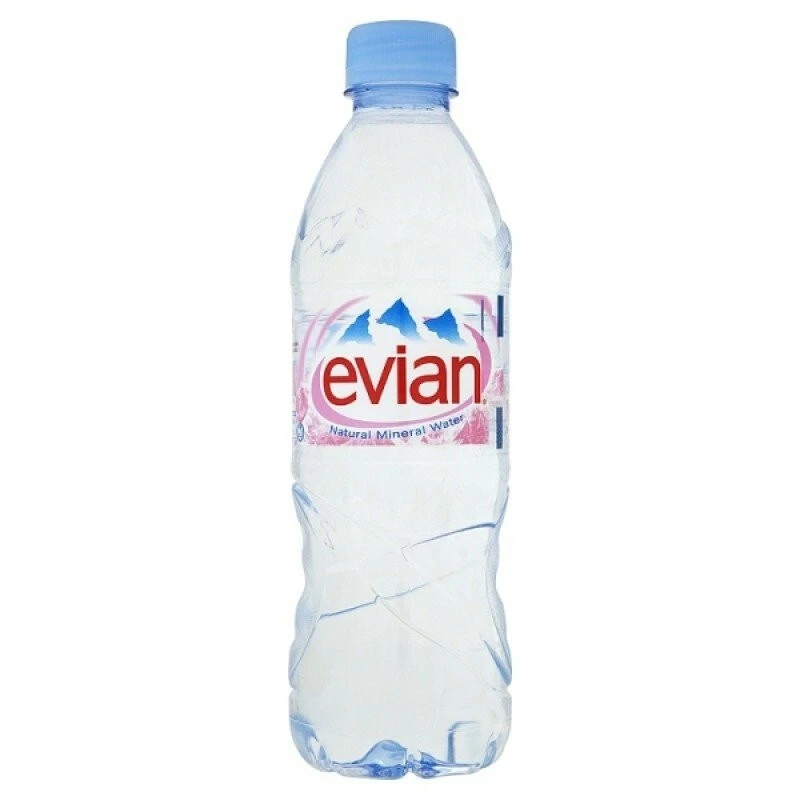 Вода мінеральна негазована Evian п/пл 0.5л
