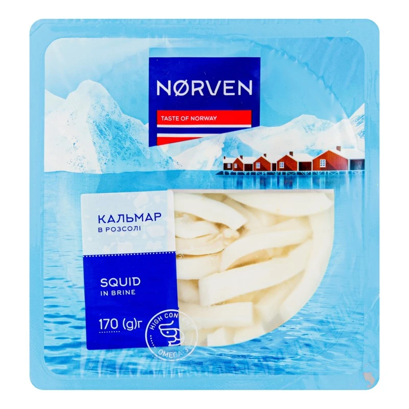 Кальмар у розсолі Norven, 170 г