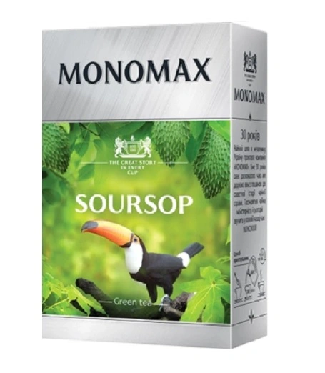 Чай листовий зелений Soursop Monomax, 90 г
