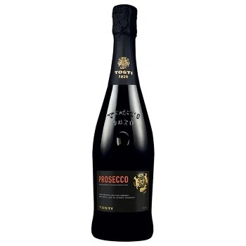 Вино ігристе біле екстра сухе Prosecco D.O.C. Tosti, 0.75 л