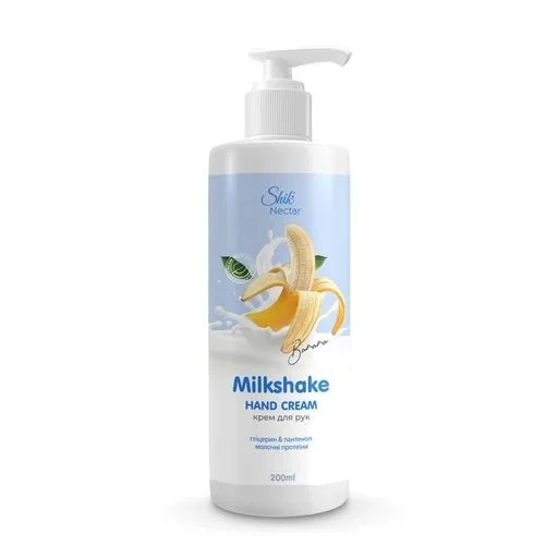 Крем для рук Nectar Milk Shake Банан Shik, пл. 200 мл