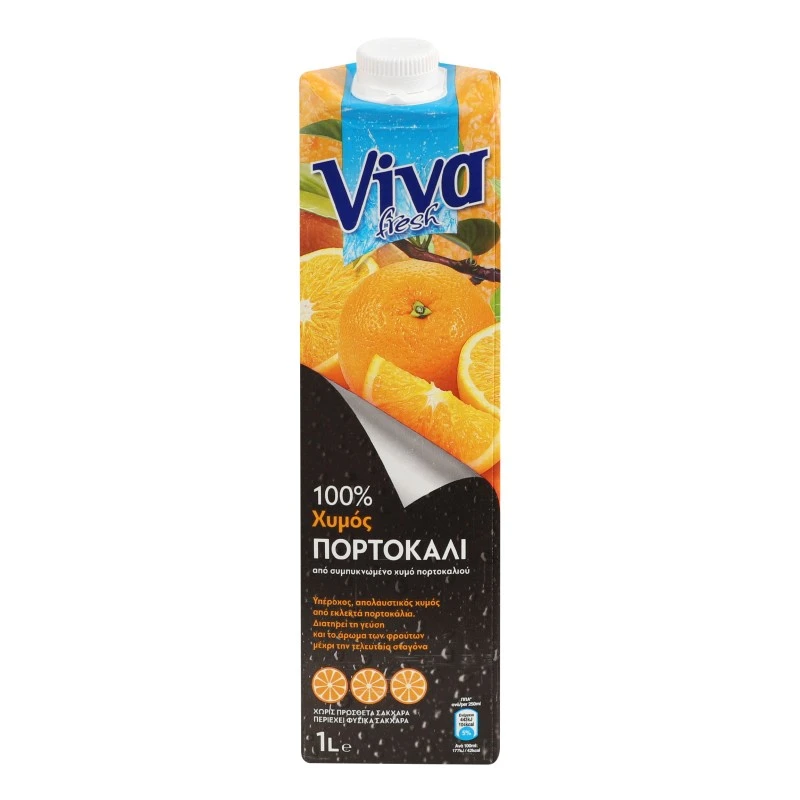Напій соковий апельсиновий Viva Fresh, 1 л
