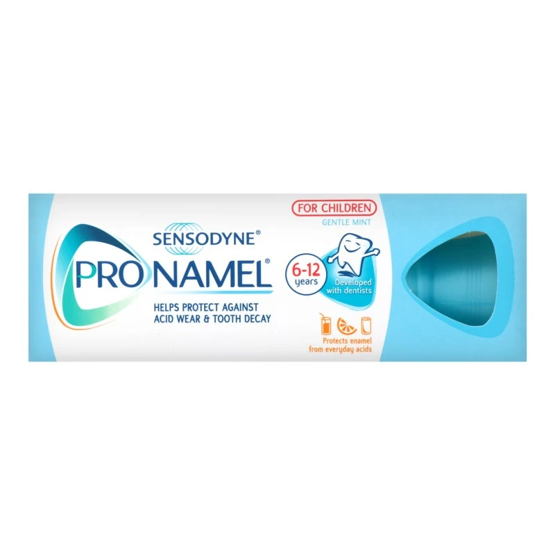 Паста зубна для дітей 6-12 років Pronamel Sensodyne, 50 мл
