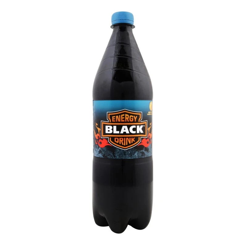 Напій енергетичний б/а газований Ice Black, 1 л