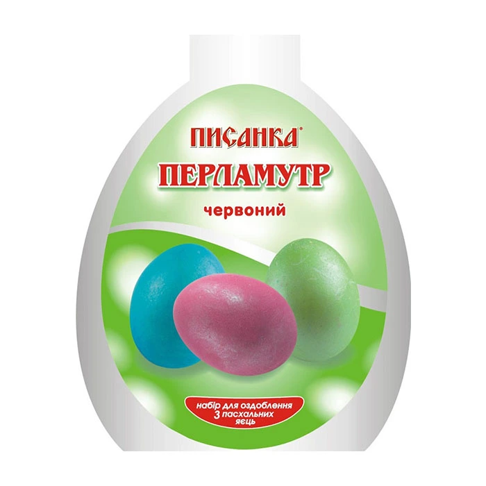 Барвник для великодніх яєць Червоний перламутр Пікантна Кухня, шт