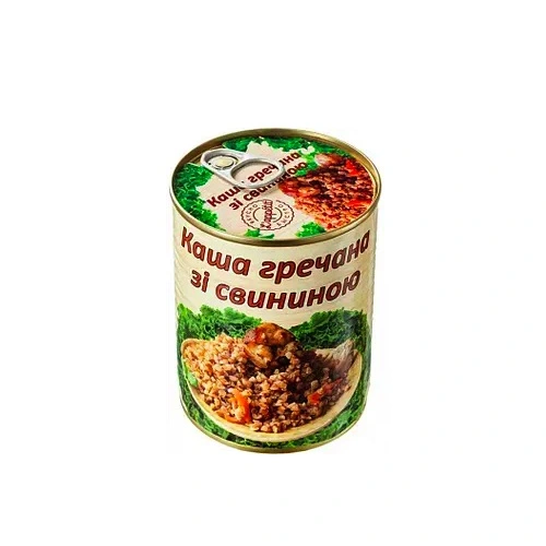 Каша гречана зі свининою L&#039;appetit, 340 г
