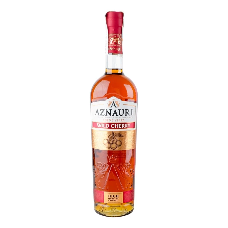 Напій спиртний 30% Aged 5 Years Wild cherry Aznauri пл 0.5 л