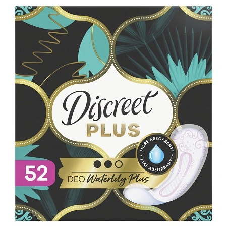 Прокладки гігієнічні щоденні Deo Water Lily Plus Discreet, 52 шт/уп.