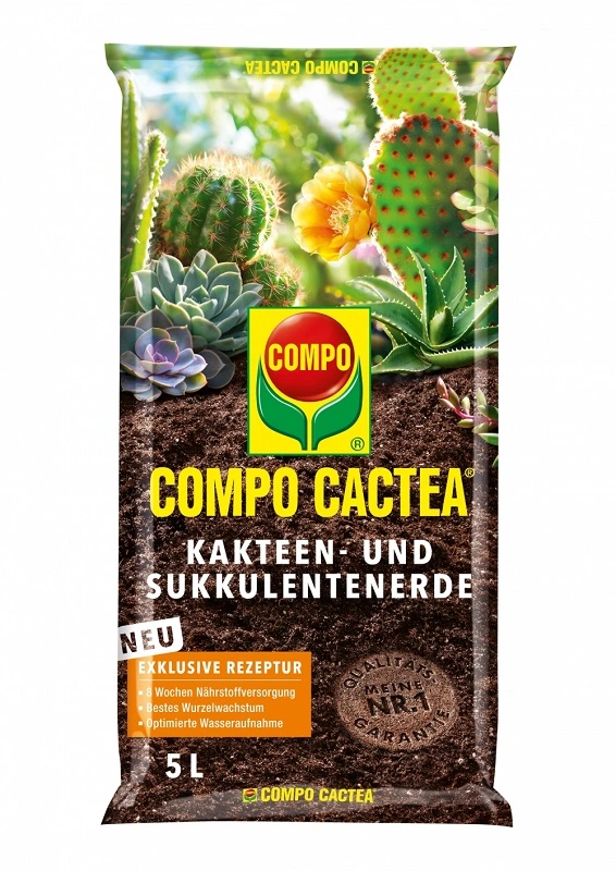 Суміш торф&#039;яна для кактусів Cactea Compo, 5 л