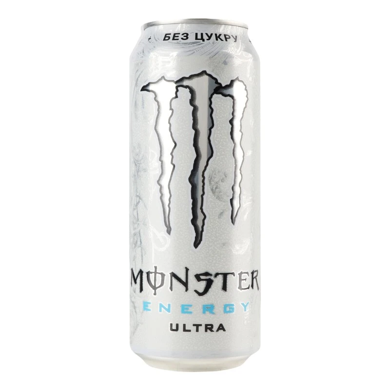Напій енергетичний б/а газований ж/б Ultra Monster Energy, 0.5 л