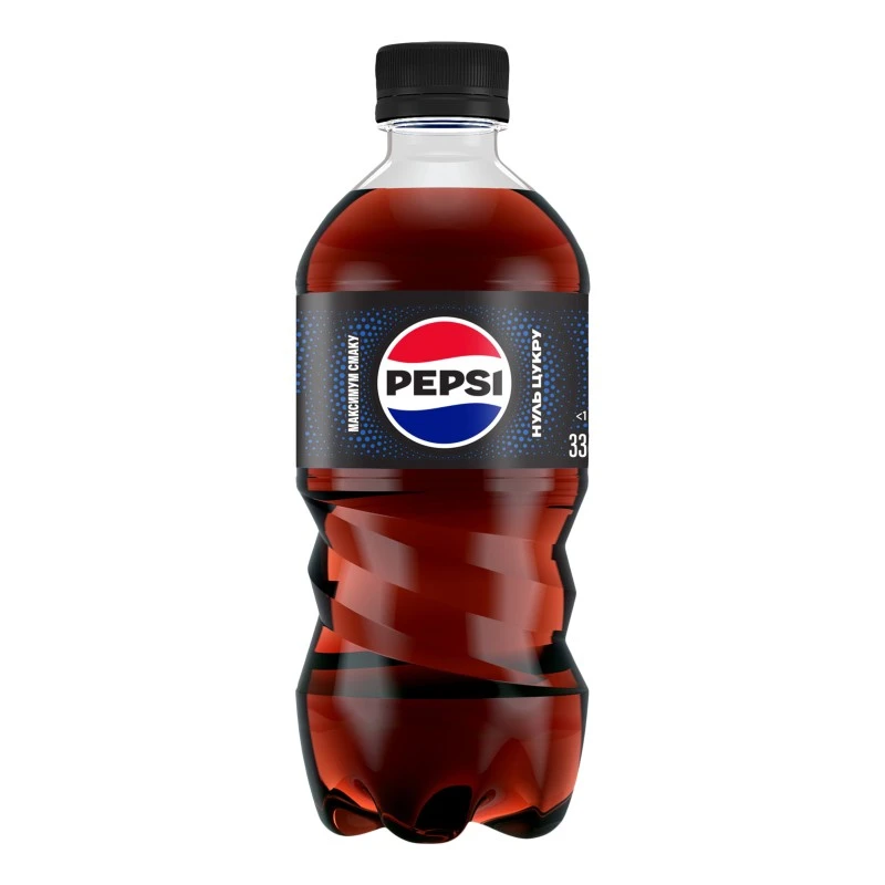 Напій газований Pepsi Black, 0.33 л