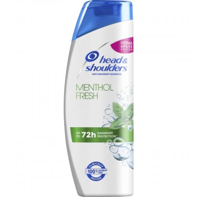 Шампунь жіночий 2в1 свiжiсть ментолу Head&amp;Shoulders, 625 мл