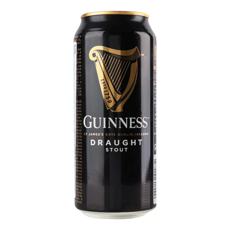 Пиво темне Draught ж/б Guinness, 0.44 л