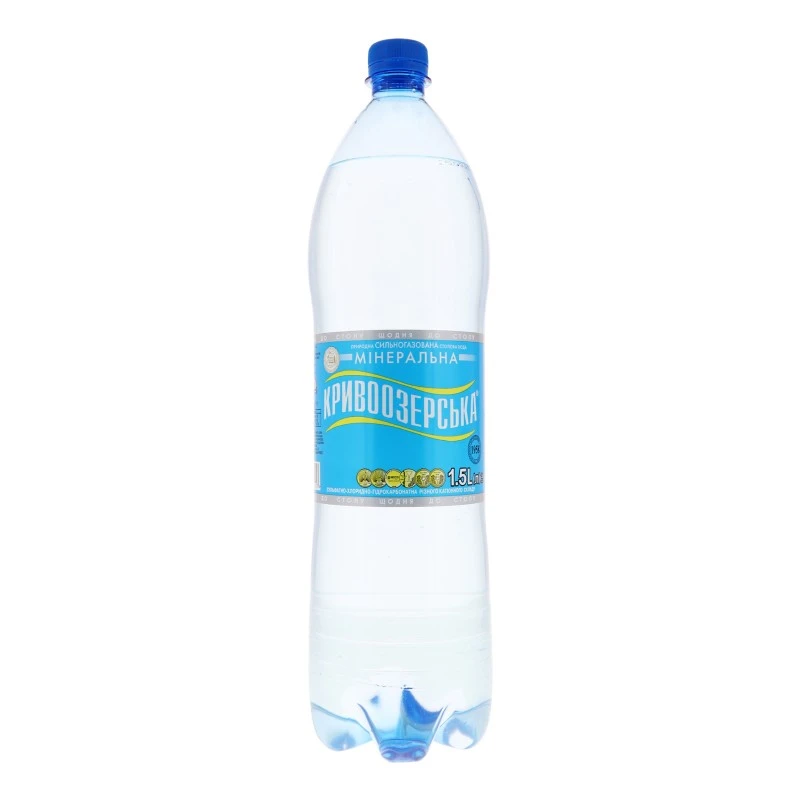 Вода газована Кривоозерська, 1.5 л