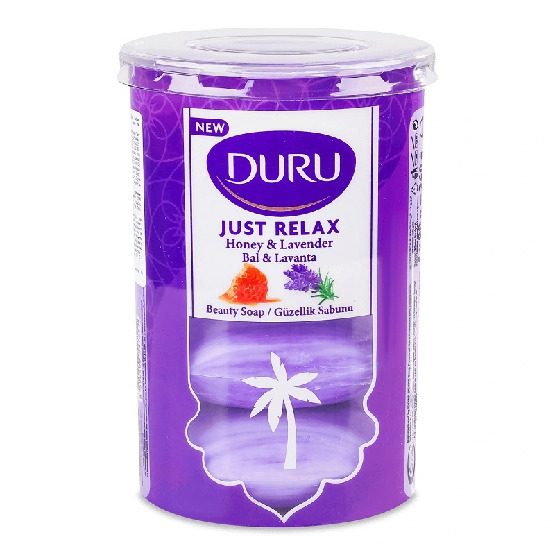 Мило Just Relax мед та лаванда Duru, 4*90 гр