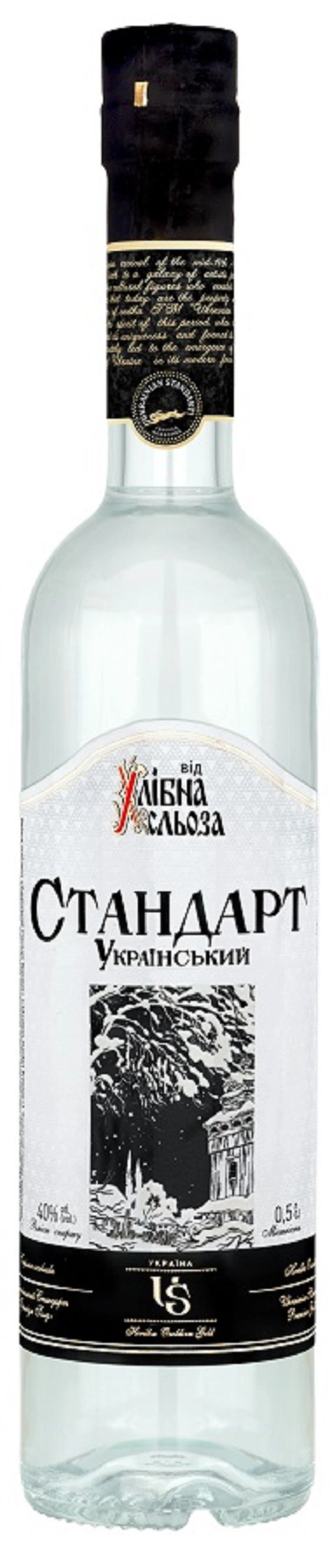 Горілка Український Стандарт Хлібна сльоза, 0.5 л