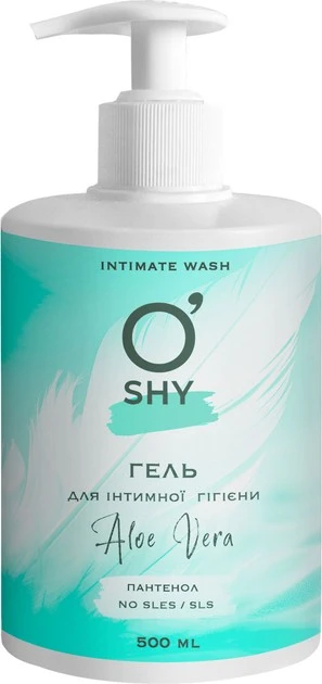 Гель для інтимної гігієни Aloe Vera O&#039;Shy, 500 мл
