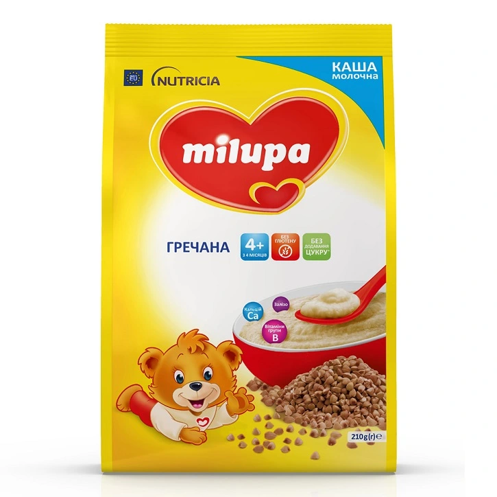 Каша молочна гречана Milupa, 210 г
