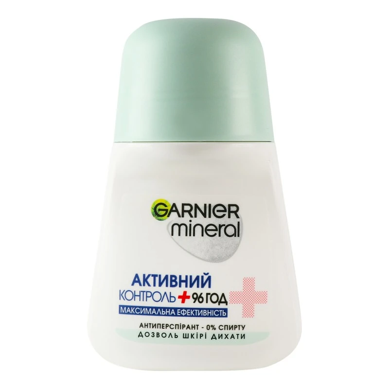 Дезодорант-антиперспірант Активний Контроль+ Garnier Mineral, 50 мл