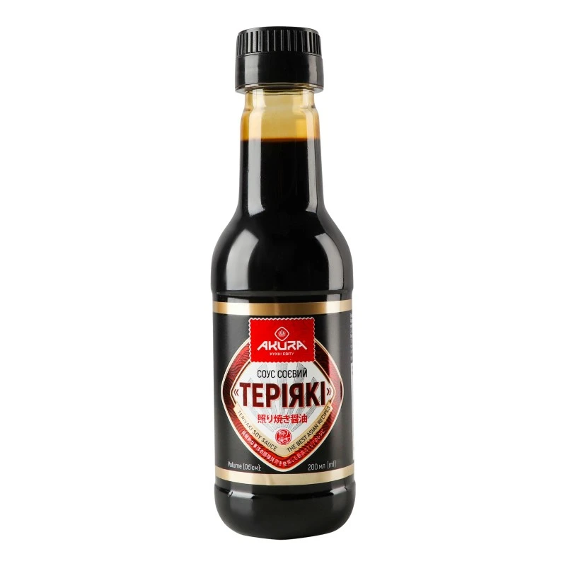 Соус соєвий теріяки Akura, 200 мл