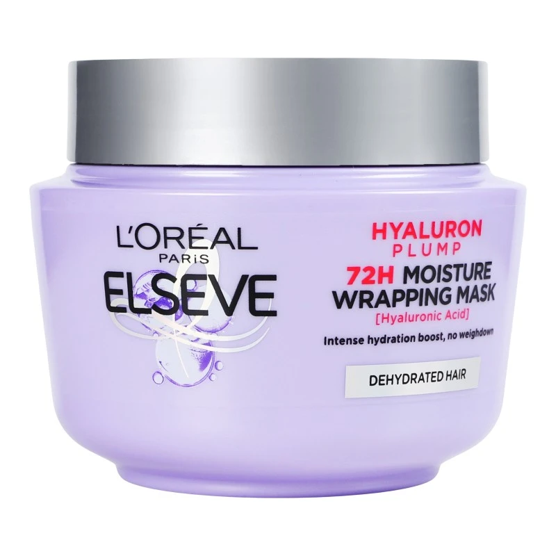 Маска-філлер для волосся зволожуюча Hyaluron Plump Elseve, 300 мл