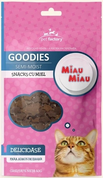 Снеки смак ягняти Snacks Stars Мau-miau, 60 г