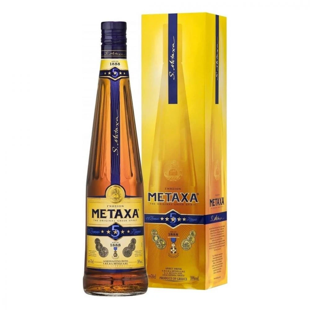 Напій алкогольний 5 зірок Metaxa, 0.7 л