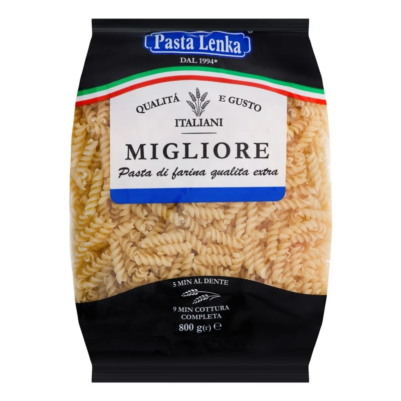 Макаронні вироби Спіраль Pasta Lenka, 800 г