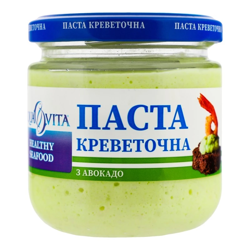 Паста креветочна з авокадо Aqua Vita, 150 г
