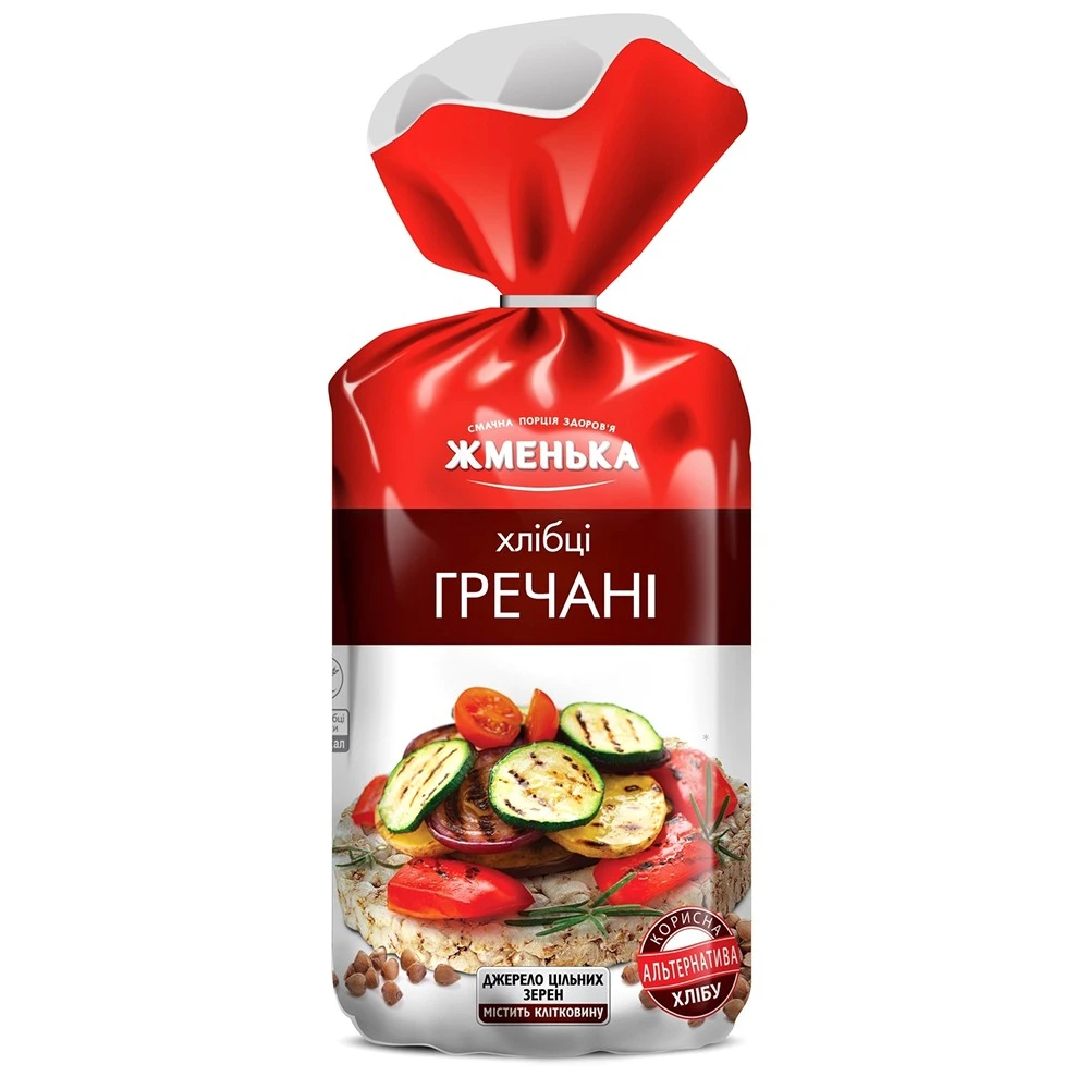 Хлібці гречані Жменька, 100 г