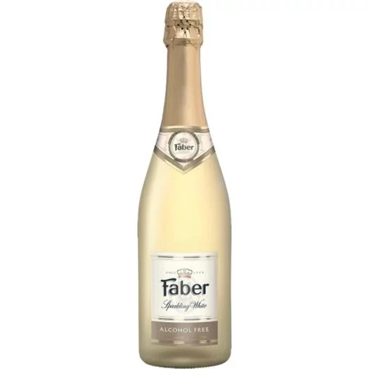 Вино безалкогольне ігристе біле сухе Sparkling Faber, 0.75 л