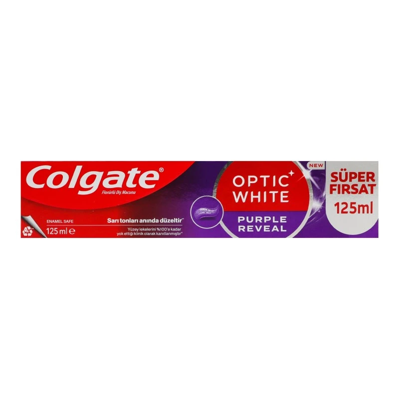 Паста зубна Optic White Purple Colgate, 125 мл