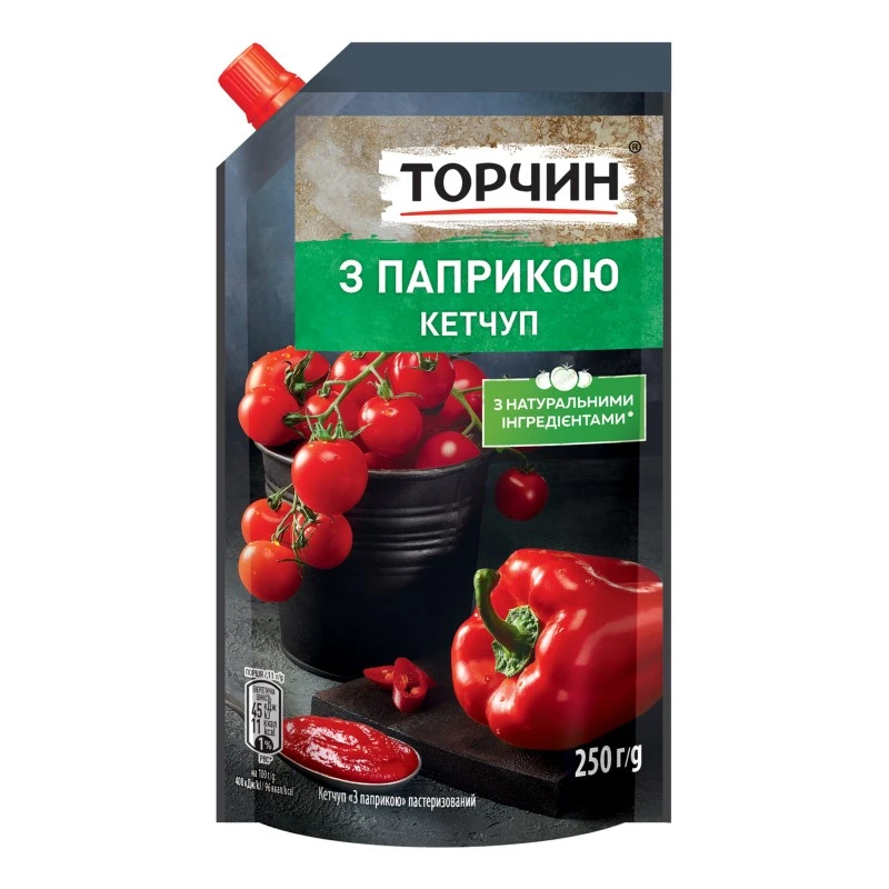 Кетчуп З паприкою Торчин, 250 г