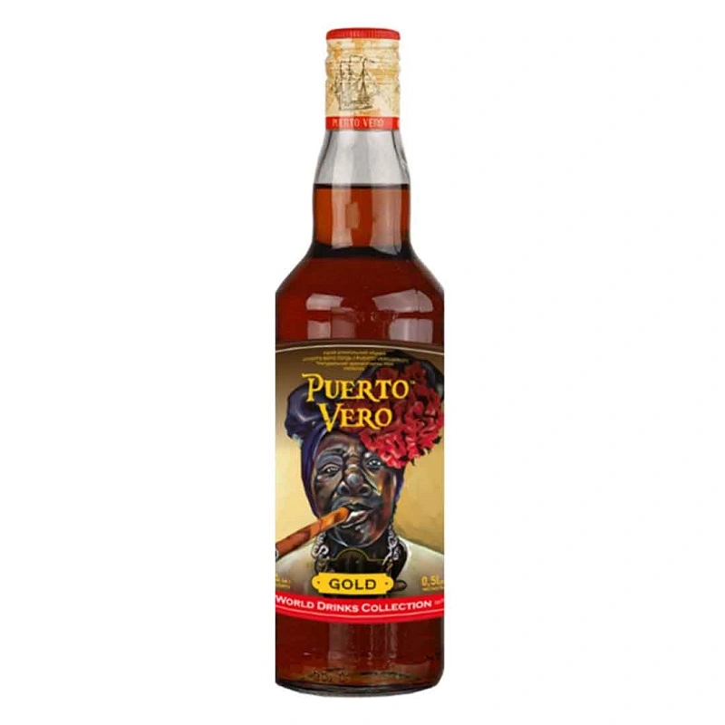 Напій алкогольний Puerto Vero Gold, 0.5 л